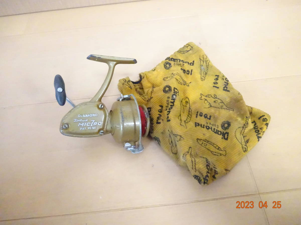 爆買い，SALE DIAMOND Deluxe MIC7RO ダイアモンドデラックス マイクロ7 リール ヴィンテージ 現状渡し(その他)｜売買されたオークション情報、yahooの商品情報をアーカイブ公開 - オークファン その他