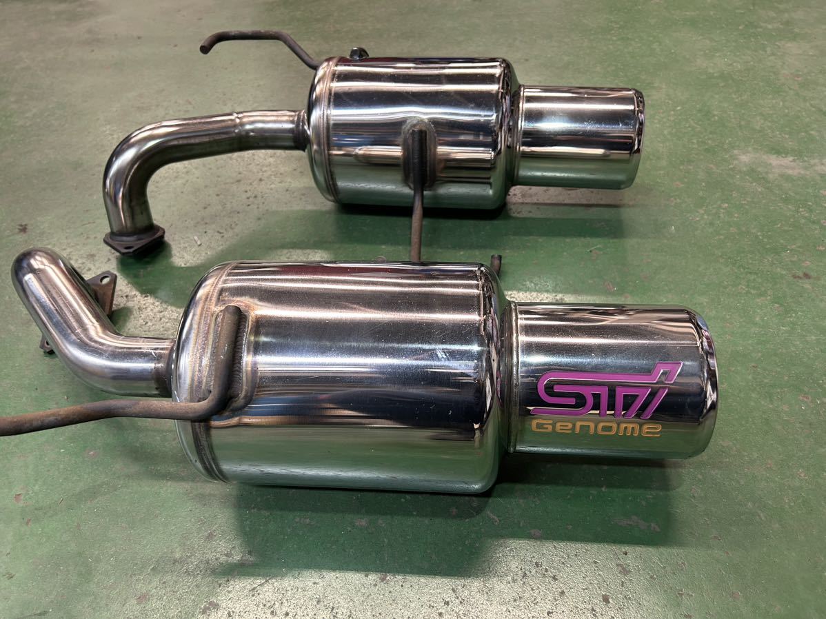 レガシィ BP5 sti Genom ゲノム マフラー