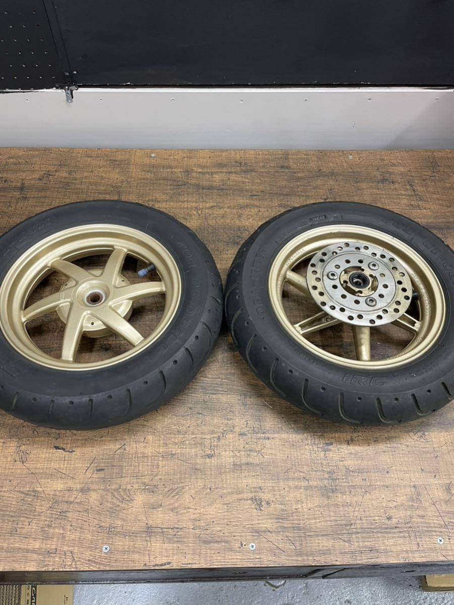 ショップ NO.3481 ライブディオＺＸ （ＤＩＯ） ２サイクル ハネ付き ディスクブレーキ キャストホイール スケルトン ライブディオZX キャストホイール