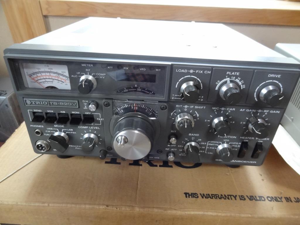 TRIO TS-820V HF SSB トランシーバー SP-820スピーカー その他 無線機
