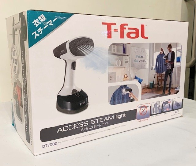T-FAL 衣類スチーマー アクセススチーム ライト DT7002J0 T-FAL 衣類スチーマー アクセススチーム ライト DT7002J0 T-FAL  衣類スチーマー アクセススチーム ライト DT7002J0 ティファール パワフル連続スチーム 平均約15g/分 衣類スチーマー 専用モデル 「アクセス  ... T ... T-FAL 衣類スチーマー アクセススチーム ライト DT7002J0