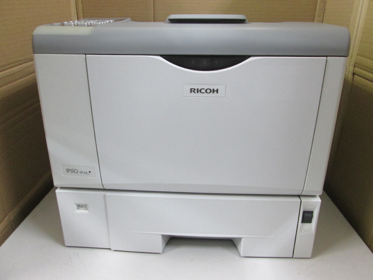 レーザープリンタ リコー RICOH IPSiO SP4310 トナーなし 2303091(リコー)｜売買されたオークション情報、yahooの ...