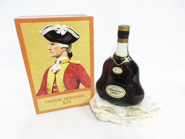 古酒【未開栓】JAs HENNESSY ジャズ ヘネシー XO グリーンボトル 金