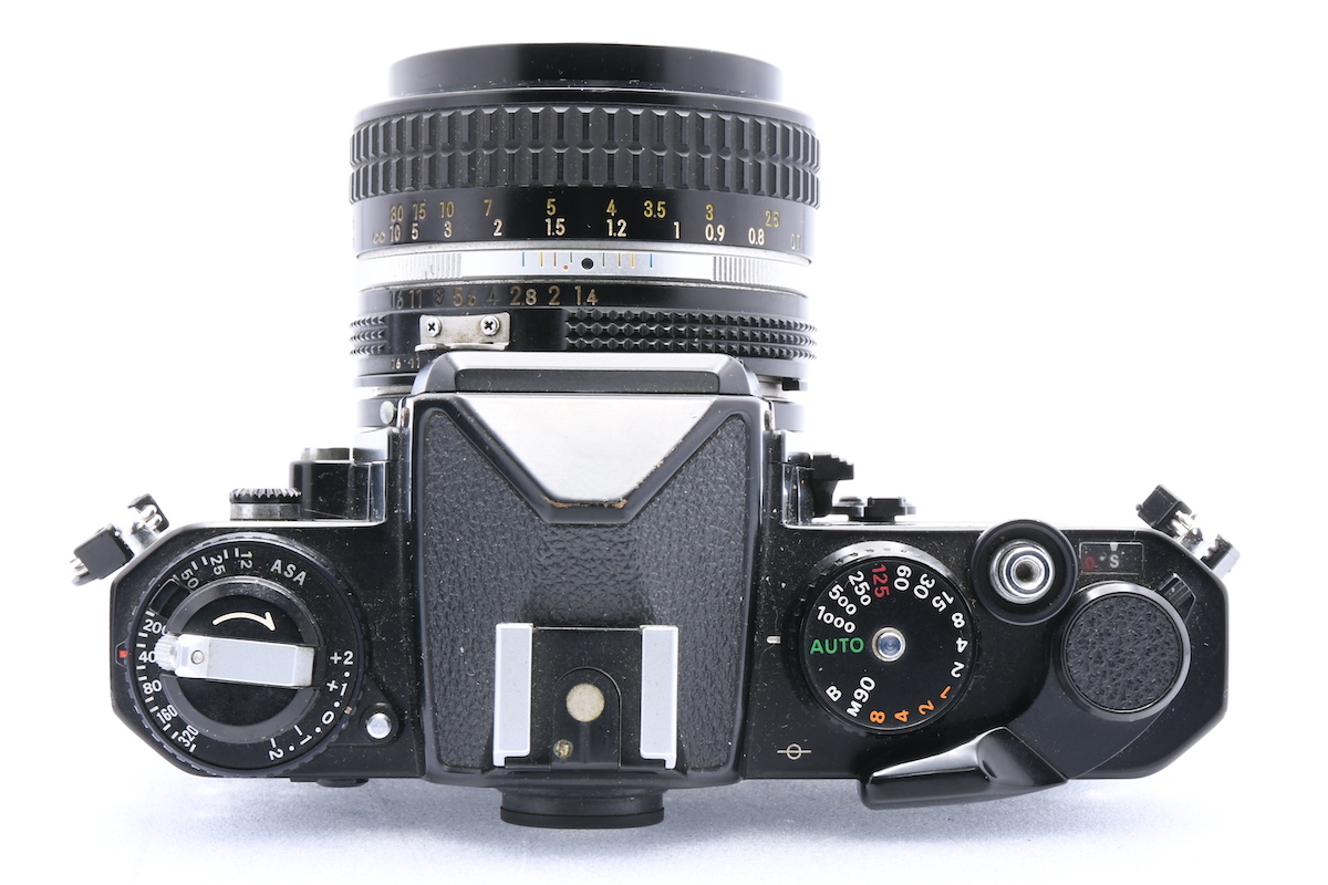 NIKON FE + AI NIKKOR 50mm F1.4 ニコン フィルムカメラ MF一眼レフ