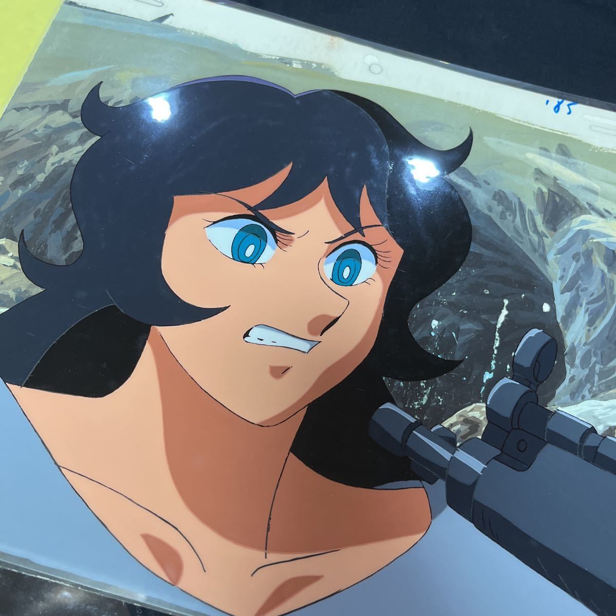 キューティーハニー OVA セル画 3枚セット 背景