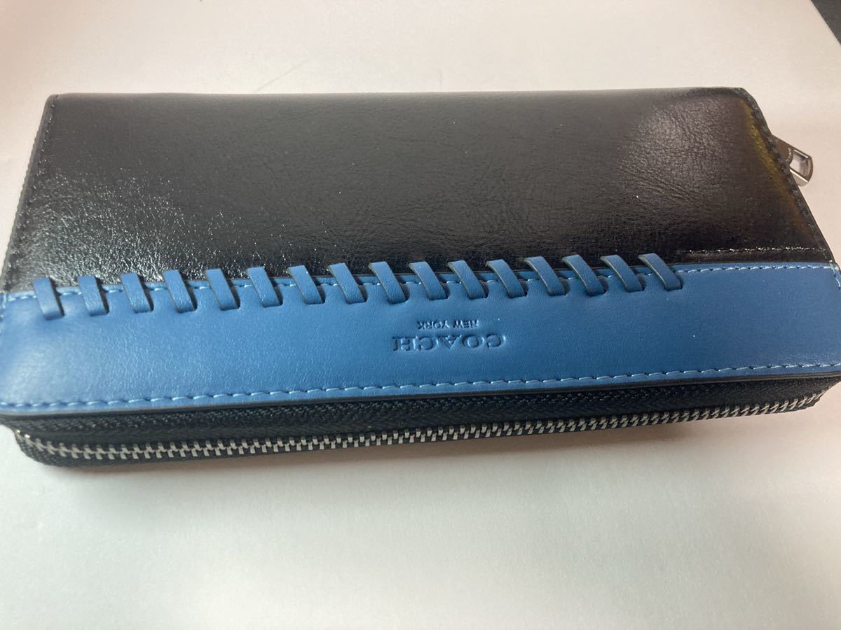 COACH長財布 b-50 コーチ COACH ラウンドファスナー長財布 コーチCOACH 
