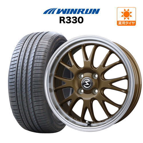 サマータイヤ ホイール4本セット BADX エスホールド S-8M WINRUN