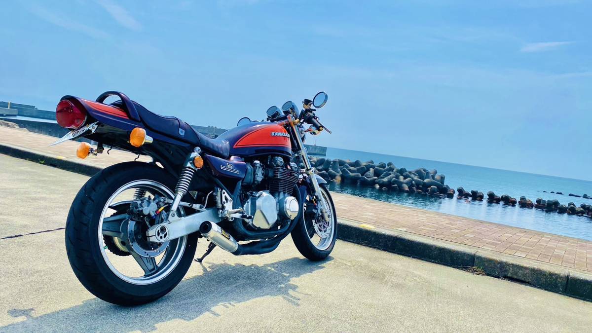 Kawasaki ゼファー750 Z2仕様 車検1年半弱付き！即乗り!! カスタム 