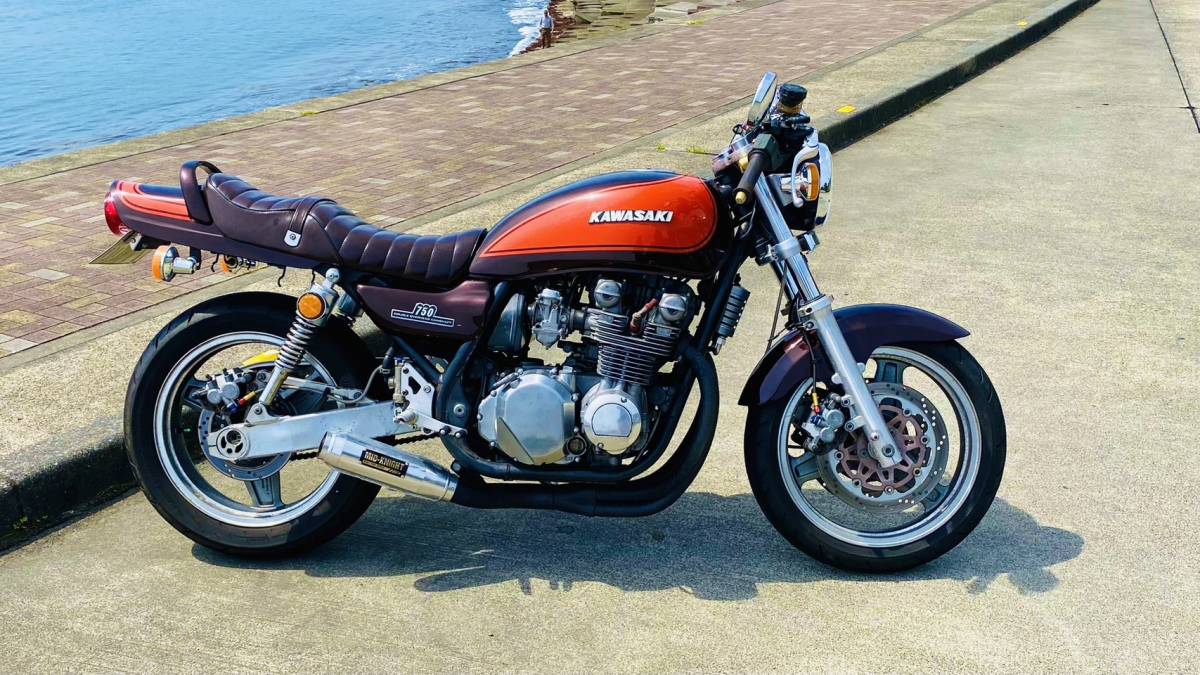 Kawasaki ゼファー750 Z2仕様 車検1年半弱付き！即乗り!! カスタム