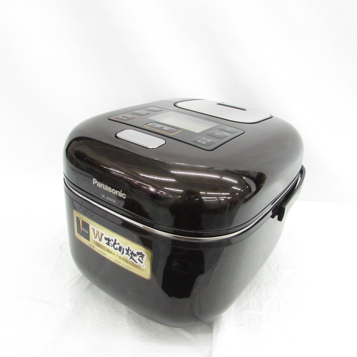 展示品未使用パナソニック 可変圧力IHジャー炊飯器 SR-MPW102-W 可変圧力