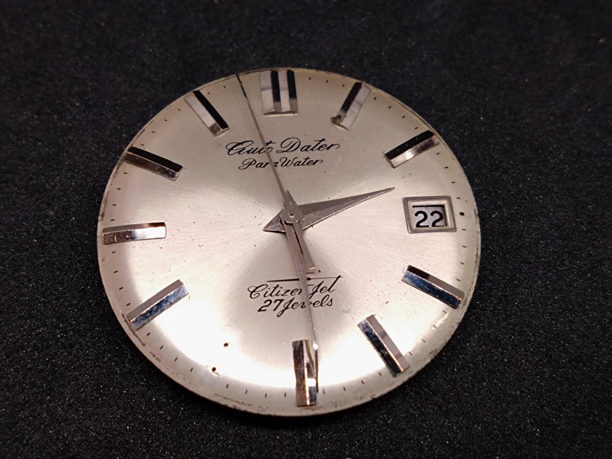 ○ OLD CITIZEN JET Auto Dater 27 jewels オートデーター 自動巻