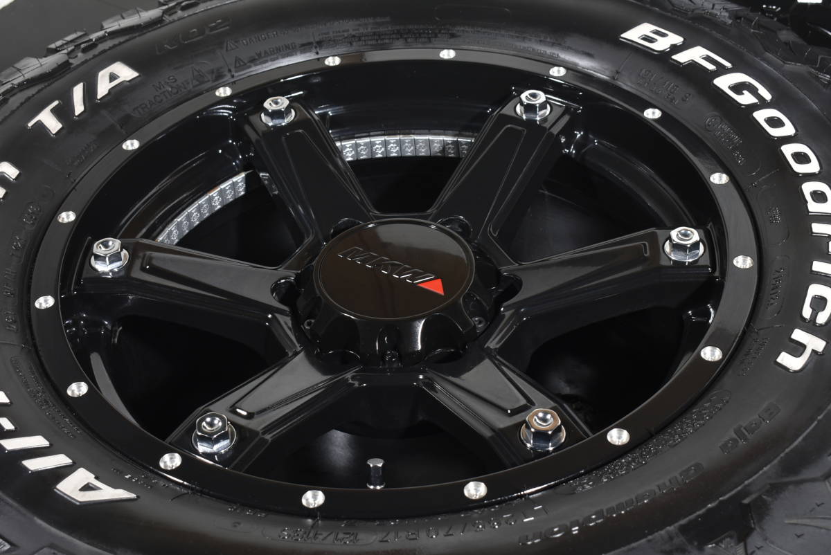 ☆MKW MK-56 17インチ☆PCD139.7 8J +20☆BFグッドリッチ 