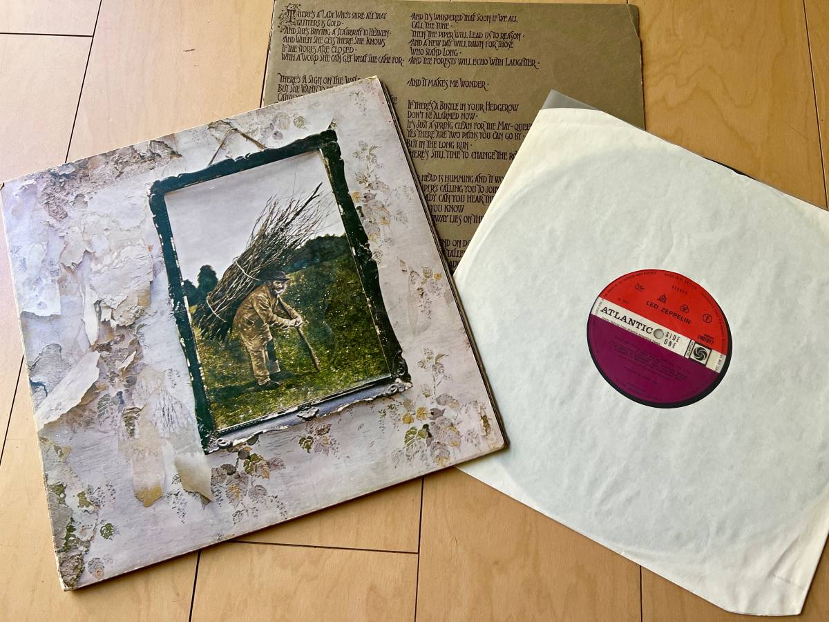 必殺の英原盤 Led Zeppelin/ Untitled(4th) UK Original ”PECKO/PORKY 