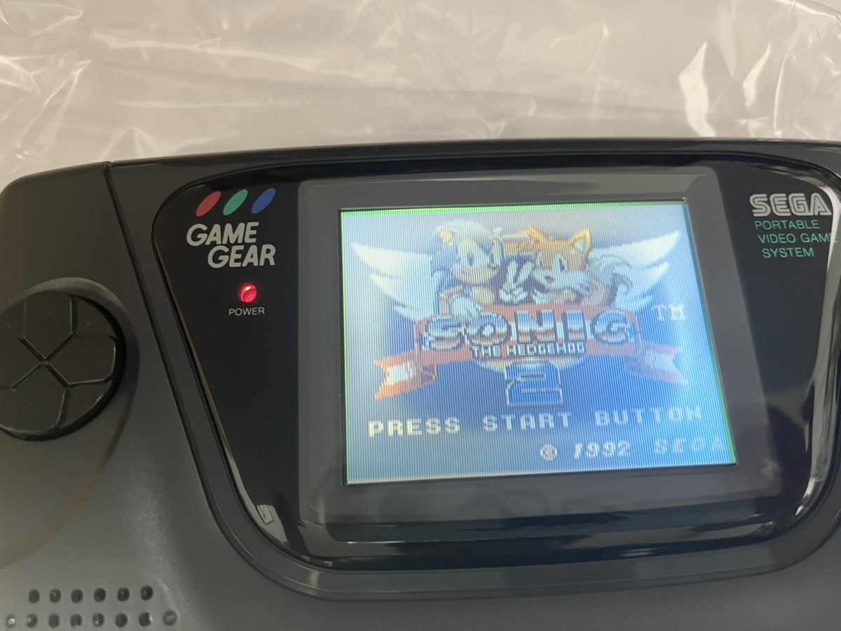 希少】ゲームギア□本体□北米版□ 新品未開封 セガ ゲームギア本体