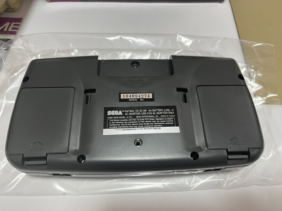 希少】ゲームギア□本体□北米版□ 新品未開封 セガ ゲームギア本体