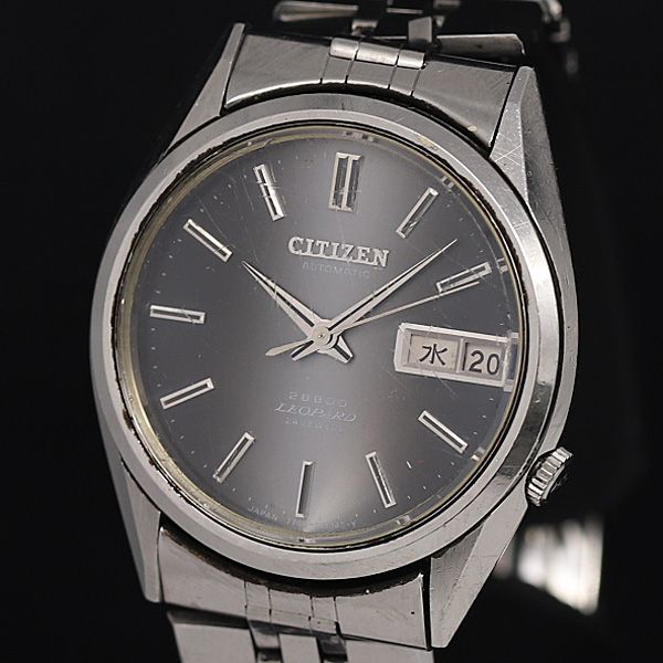 CITIZEN LEOPARD シチズン レオパール 28800振動 24石 自動巻腕時計