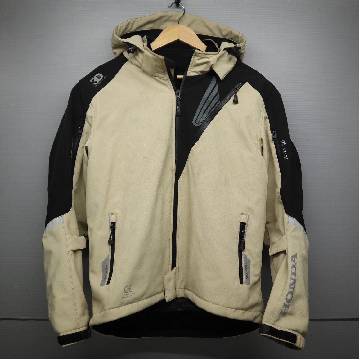 ホンダ プロテクト ソフトシェルパーカー 0SYEJ-136 肩/肘/背中パッド入り ライディングジャケット サイズ:3L　230417HI0059