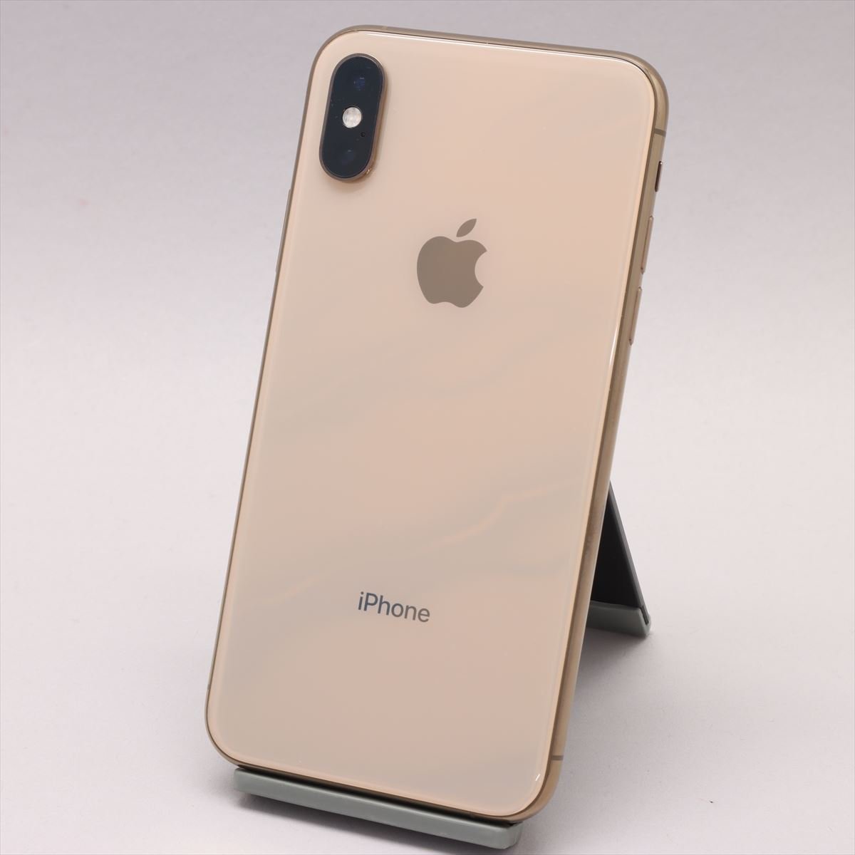 Apple iPhoneXS 256GB Gold A2098 MTE22J/A バッテリ80% ■SIMフリー★Joshin7763【1円開始・送料無料】
