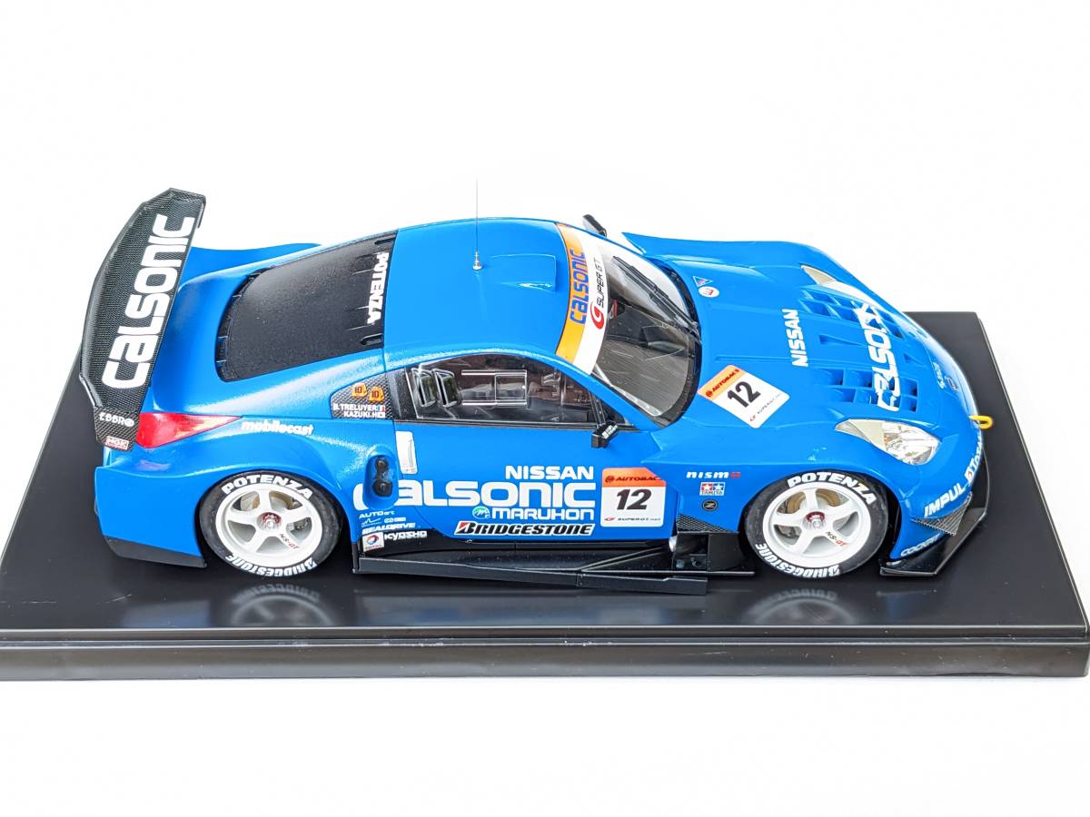 ○1/24 CALSONIC IMPUL Z #12 SUPER GT 2006 田宮プラモデルキット完成 