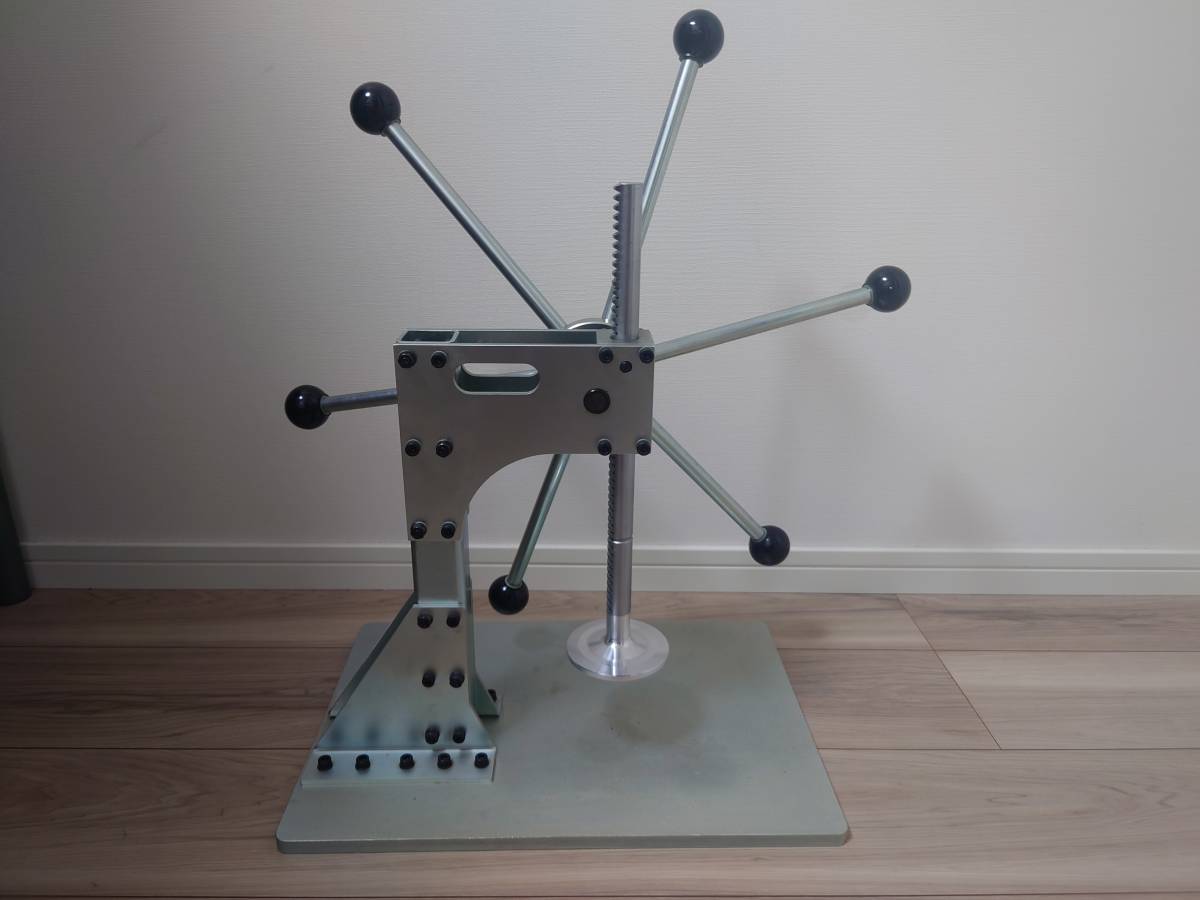 プレス機 プレス機 菌糸瓶作成 菌糸ボトル作成 自作 クワガタ カブトムシ