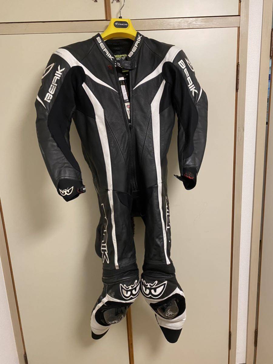 激安 買取 価格 BERIK ベリック レーシングスーツ 革ツナギ サイズ50