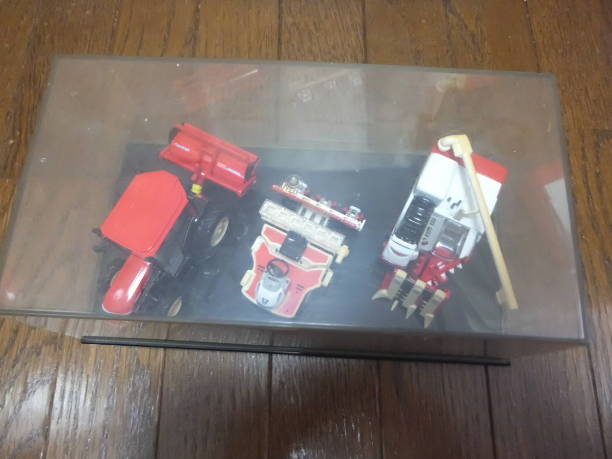 ヤンマー 販促用ノベルティ非売品 農機具ミニカー3種セット トラクター