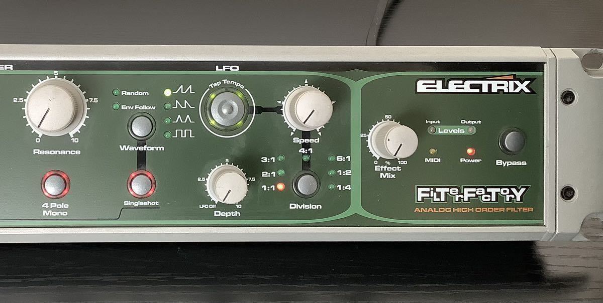 希少】 Electrix Filter Factory ビンテージアナログフィルター
