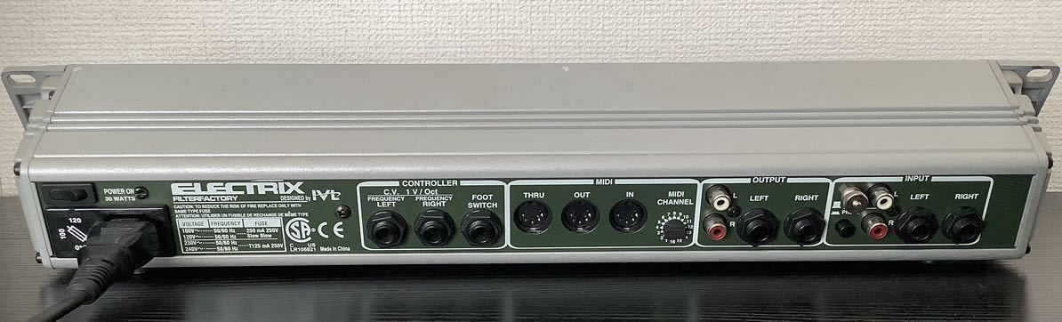 希少】 Electrix Filter Factory ビンテージアナログフィルター