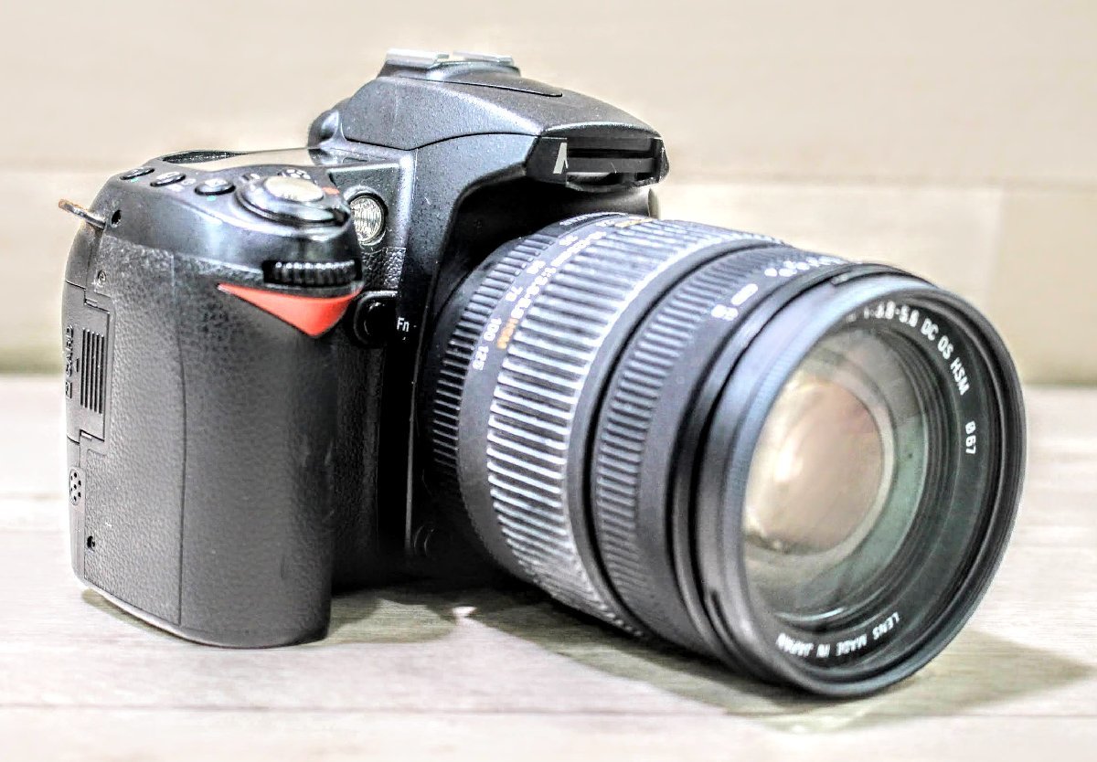 Nikon ニコン DXフォーマット デジタル一眼レフカメラ「D90」 レンズ