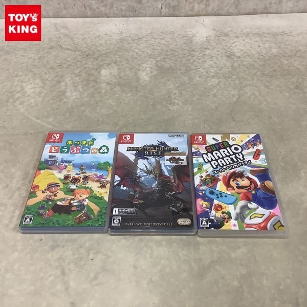 【限定SALE，本物保証】 1円〜 Nintendo Switch ソフト スーパーマリオパーティ あつまれ どうぶつの森 等(ニンテンドースイッチソフト)｜売買されたオークション情報、yahooの商品情報をアーカイブ公開 - オークファン ニンテンドースイッチソフト