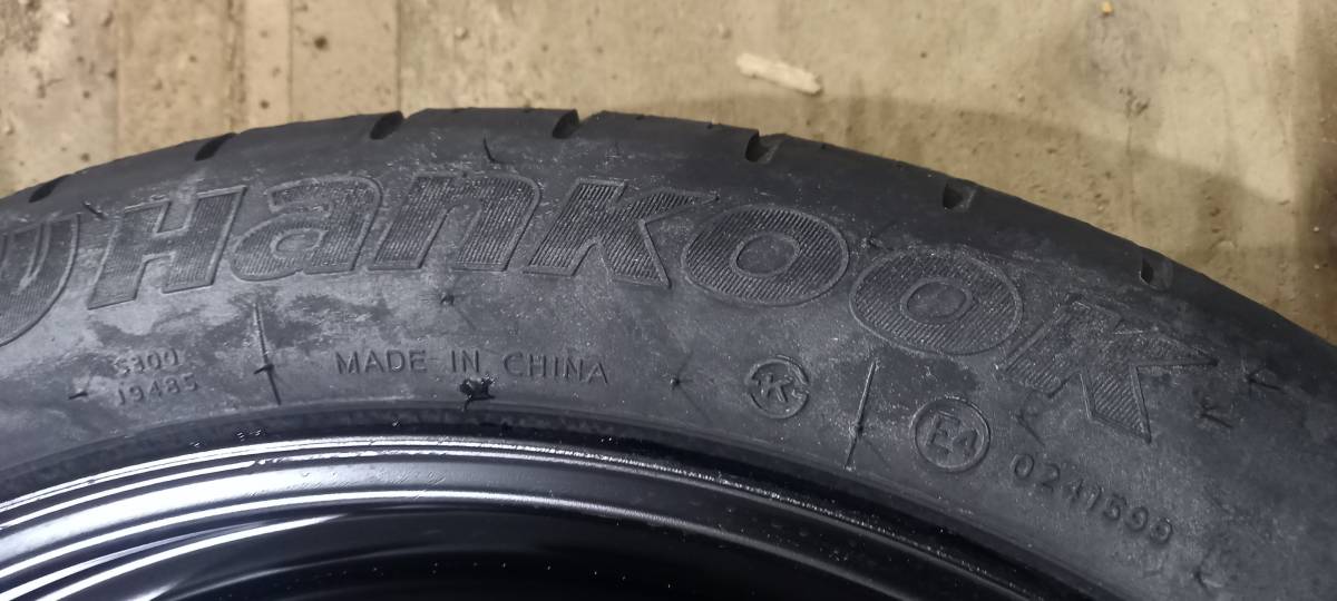 ☆アウディ 純正 2012年製 ハンコック S300 T125/70R19 100M テンパー