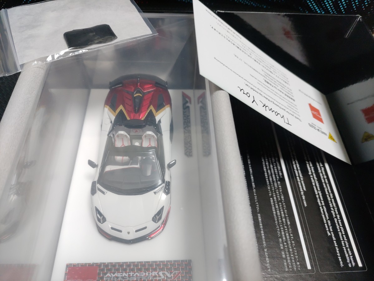 アイドロン 1/43 ランボルギーニ アヴェンタドール SVJ Roadster EIDOLON LAMBORGHINI Aventador MAKE UP メイクアップ Ad Personam EM669B