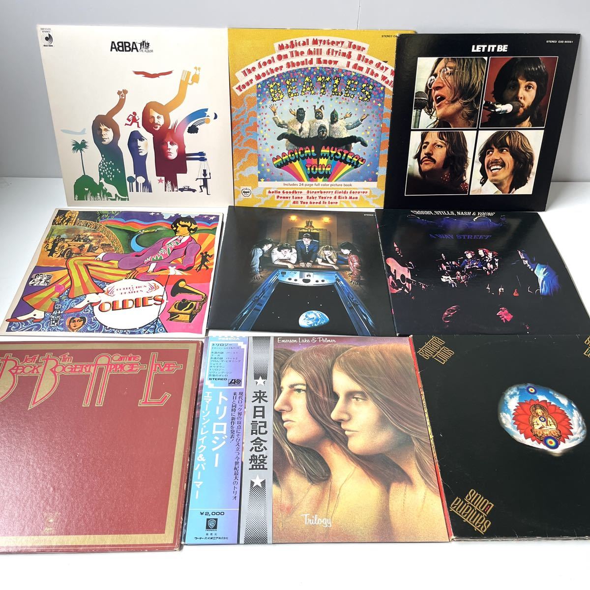 マ*ー様 洋楽 LPレコード まとめ売り 47点】洋楽 サントラ など LP レコード まとめて 大量 ビートルズ ABBA