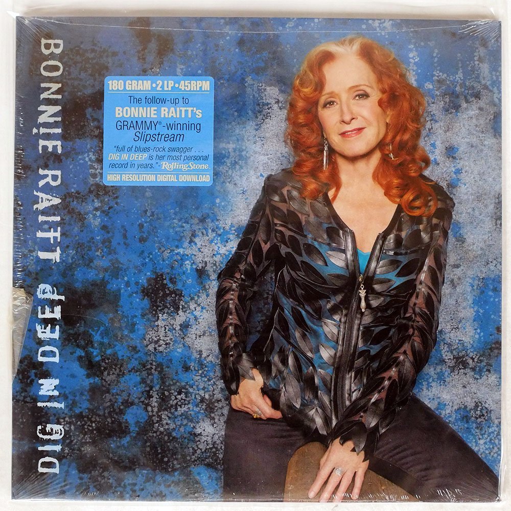 米 未開封 重量盤 BONNIE RAITT/DIG IN DEEP/RED WING RWR033 Bonnie