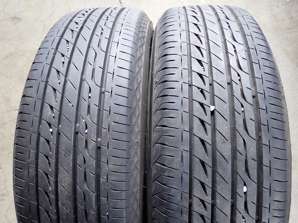 QR6067【送料無料175/65R15】アクア ヴィッツ スペイドなどへ BS REGNO GR-XI 中古夏タイヤ ■15×5J 100/4H ET39■1円スタート