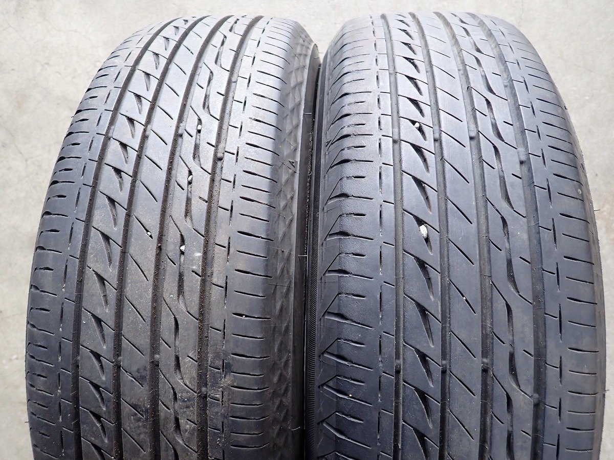 QR6067【送料無料175/65R15】アクア ヴィッツ スペイドなどへ BS REGNO GR-XI 中古夏タイヤ ■15×5J 100/4H ET39■1円スタート
