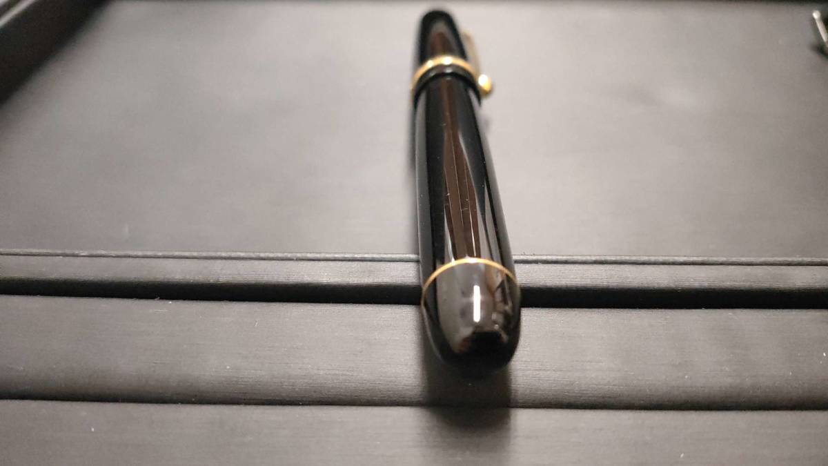 17534【美品】PILOT パイロット 万年筆 ペン先14K 585 カスタム74 日本 