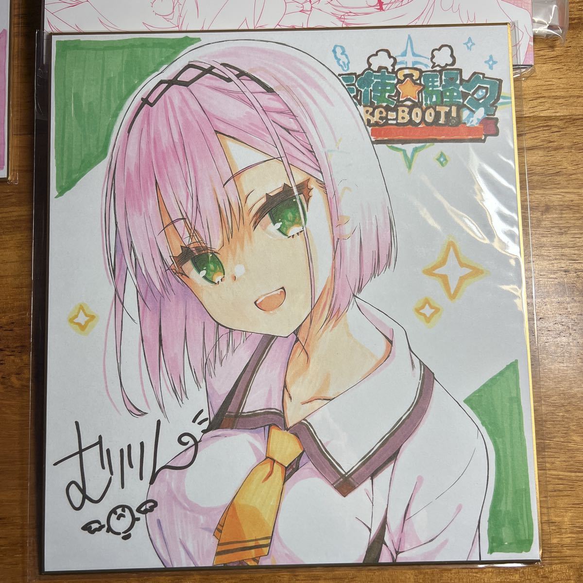 ゆずソフト 天使☆騒々 RE-BOOT！amazon予約特典のB2Wスエード 