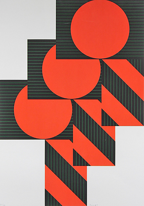 ■菅井汲 【Group3】 シルクスクリーン 直筆サイン エディション有り