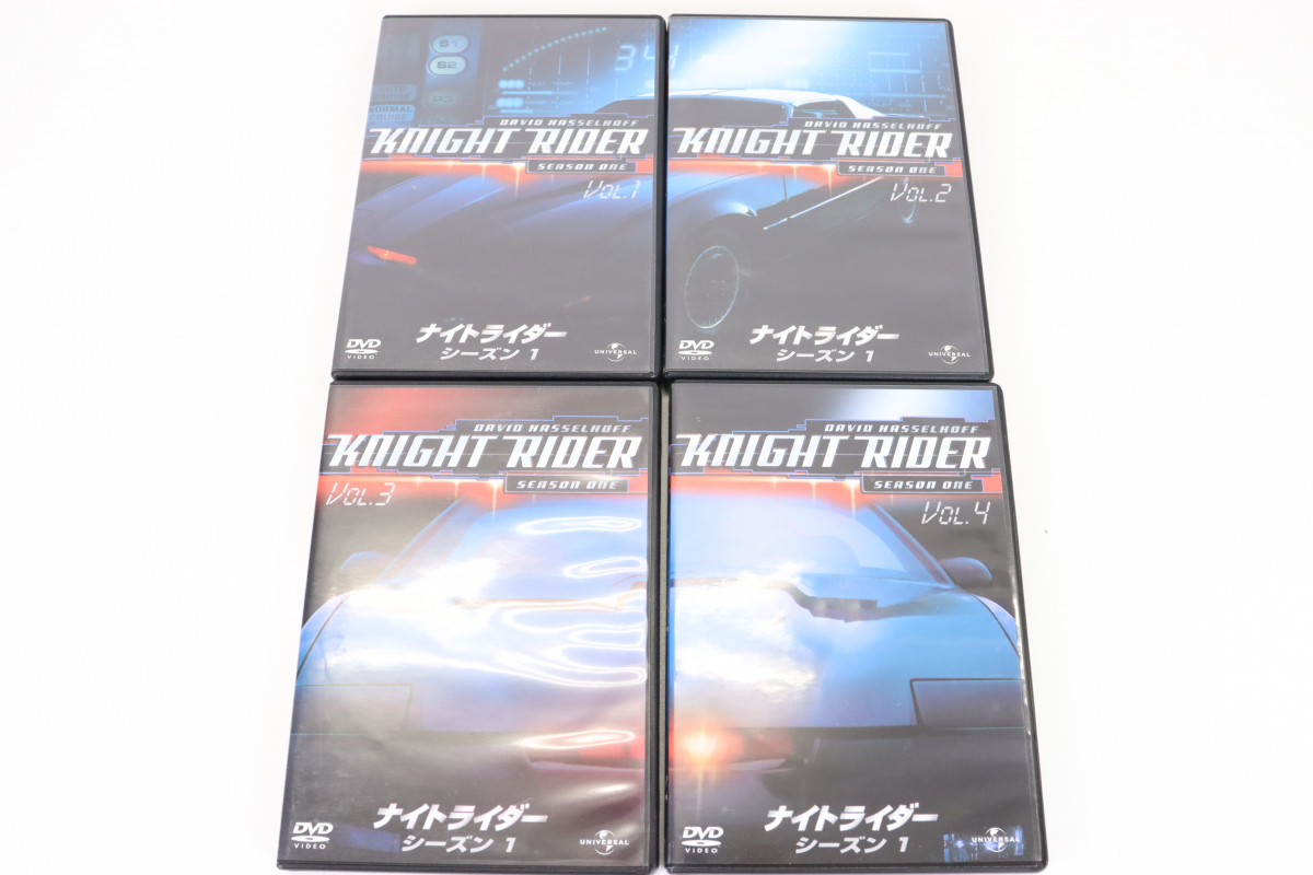 ナイトライダー DVD BOX シーズン1/2/3/4 定価63999円 美品 【公式通販】