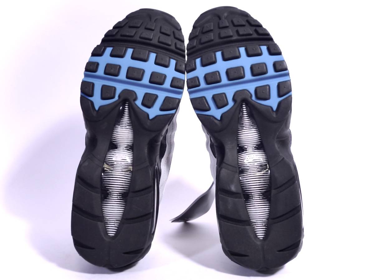 本物/2020年 NIKE AIR MAX95 即完売 GREY FOG/LASER BLUE US8/26cm 