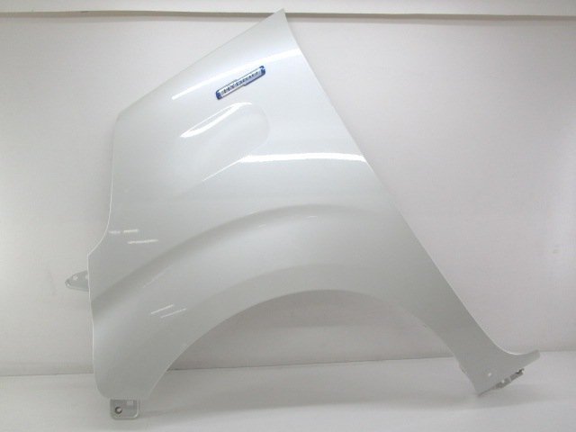 即決あり】スペーシアカスタム MK53S 純正 左 フロント フェンダー 白