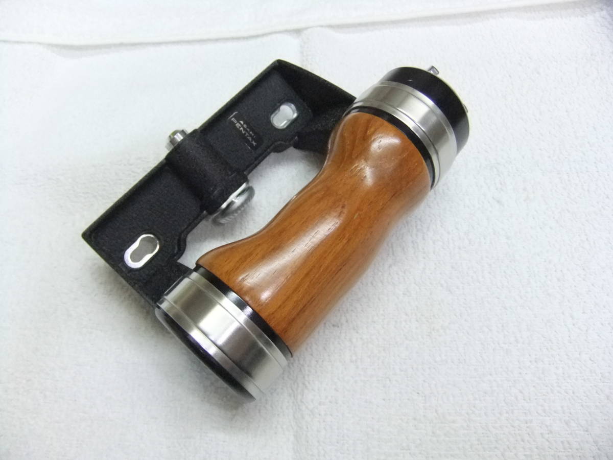 希少 ペンタックス PENTAX 6x7 67 木製グリップ カメラ、光学機器 家電