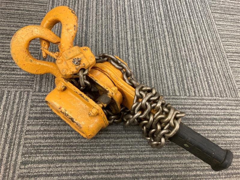使用感強い 【中古品】☆キトー レバーブロックL5形 1.6t x 1.5m LB016 