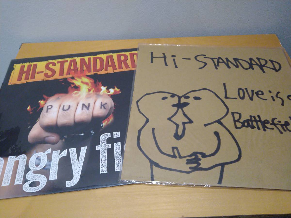Hi-STANDARD　ハイスタンダードLPレコード　2枚組 Hi-STANDARD ハイスタンダード LP 2枚 ハイスタンダード LP レコード 3