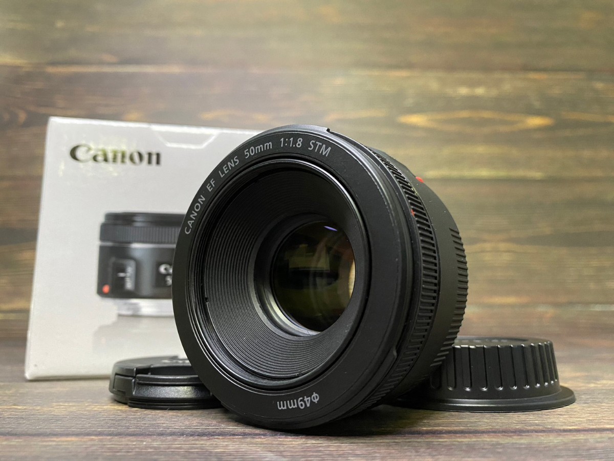 人気定番，セール Canon キヤノン EF 50mm F1.8 STM 元箱付き #31(キヤノン)｜売買されたオークション情報、yahooの商品情報をアーカイブ公開 - オークファン キヤノン