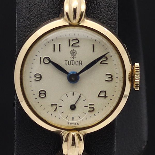 チューダー TUDOR 黒 小薔薇 Yahoo!オークション - 手巻き時計 金無垢 