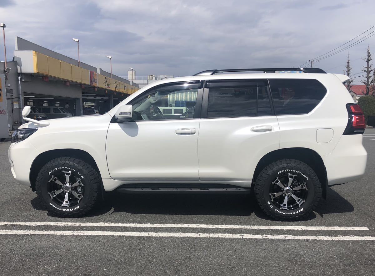 レイズ デイトナ プラド 17インチ 265/70r17 BFグッドリッチ RAYS TEAM 
