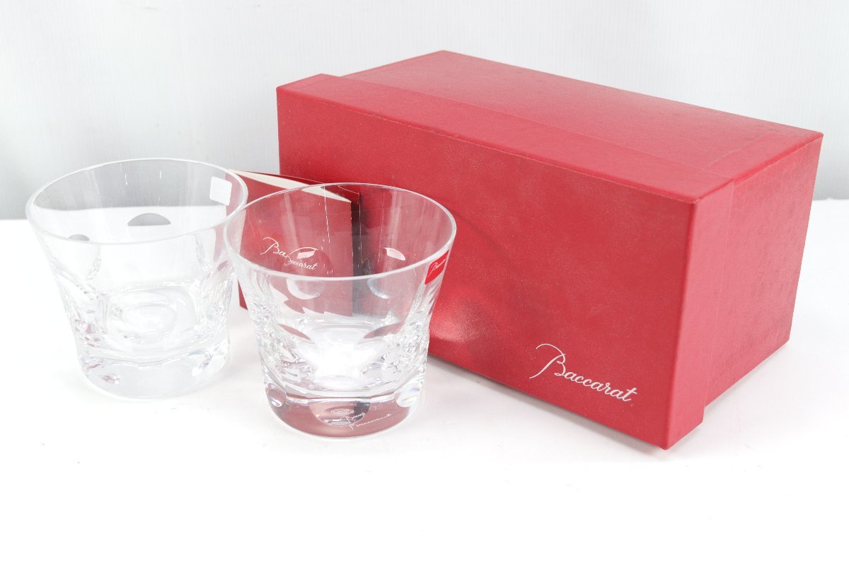 豪華Baccaratタンブラ４客セット(箱入り） Baccarat バカラ ベルーガ ロックグラス ペア 2客セット クリスタル