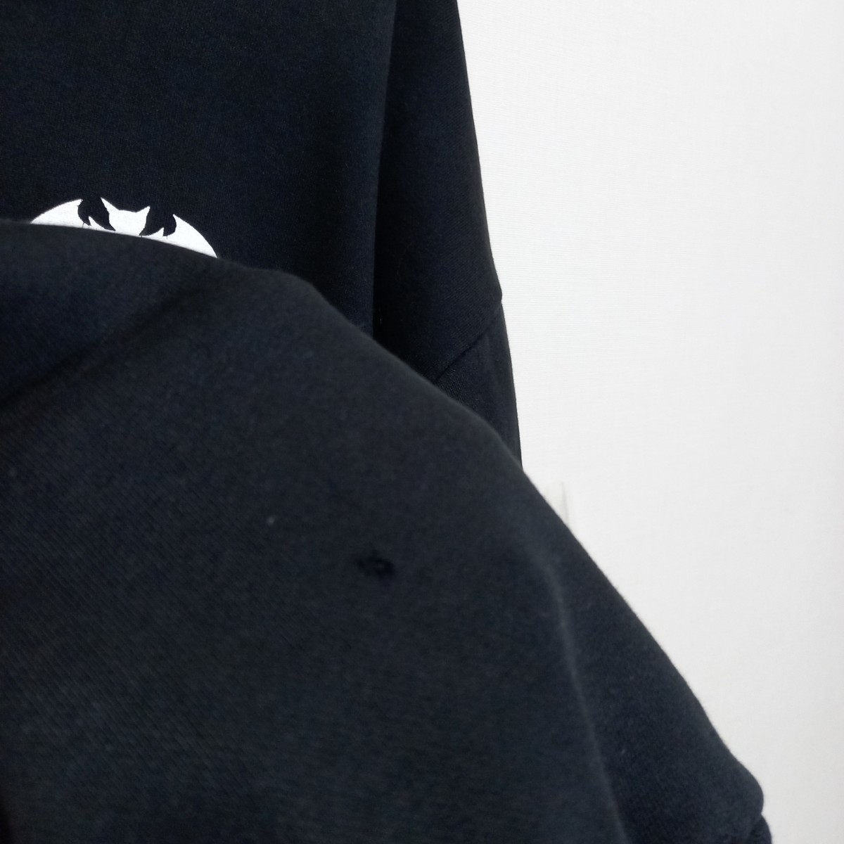 90s 00s ZORLAC フードプリント スウェット パーカー L Tシャツ powell 